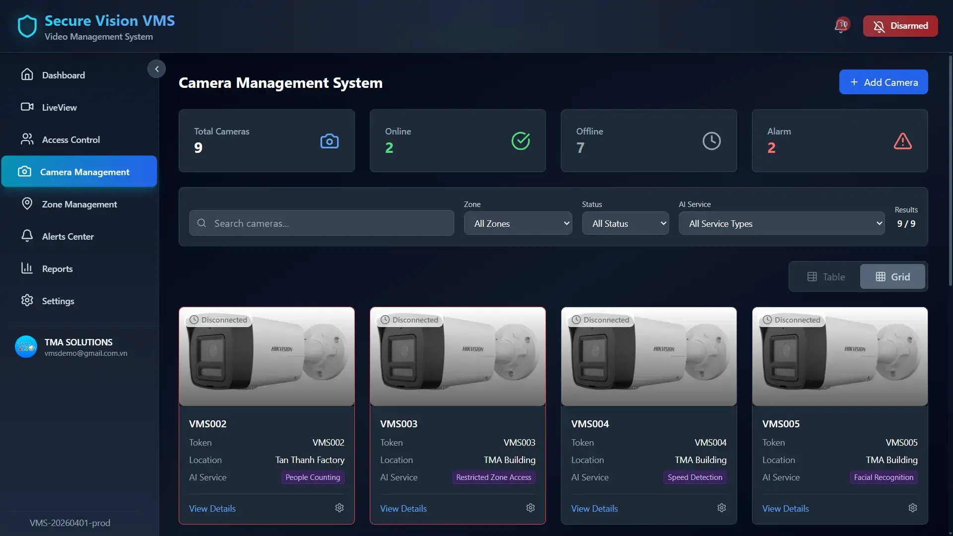 video-management-system-centralized-camera-management-ai-surveillance-device-monitoring-dashboard
