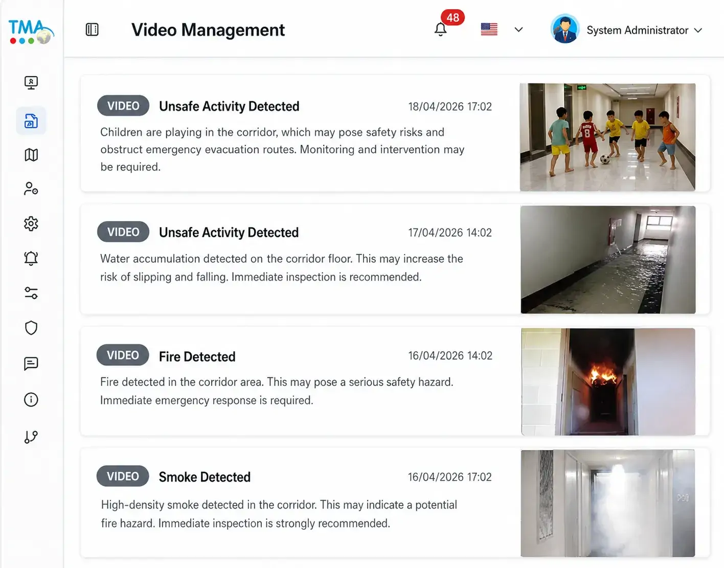 Smart Incident Detection for Residential Buildings