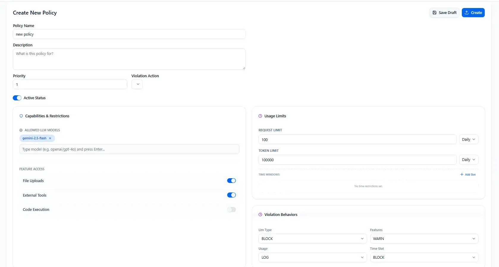 Policy-Based Access & Usage Control